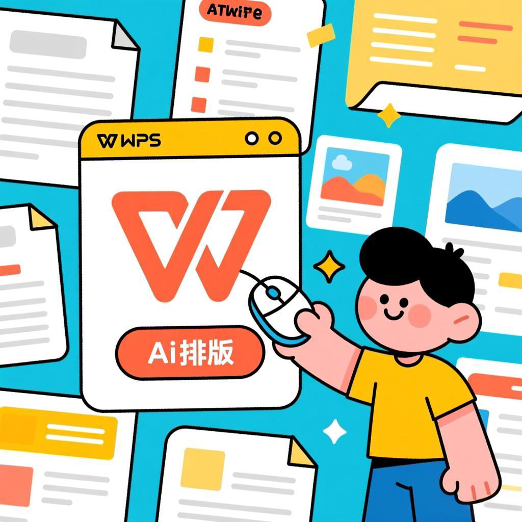 如何使用WPS AI排版文档？